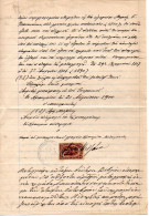 2578. GREECE,CRETE,1900 4 PAGES DOCUMENT 2 DR.MINOS AS REVENUE,KALOHORIO PEDIADOS - Kreta