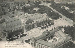 FRANCE - Paris - Panorama Du Grand Et Du Petit Palais Pris En Ballon - Vue Générale - Carte Postale Ancienne - Andere Monumenten, Gebouwen