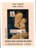 300322 MNH TURKS Y CAICOS 1992 NAVIDAD - Turks & Caicos (I. Turques Et Caïques)