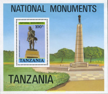 365226 MNH TANZANIA 1988 MONUMENTOS - Tansania (1964-...)