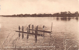 Zimbabwe - Native Dug-out Canoes, Zambesi River, Victoria Falls - Publ. Raphael Tuck & Sons  - Zimbabwe