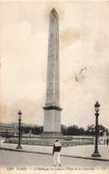 FRANCE - Paris - Vue Générale De L'Obélisque De Louqsor - Place De La Concorde - L L - Carte Postale Ancienne - Other Monuments