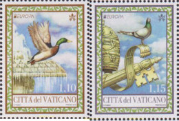 612977 MNH VATICANO 2019 EUROPA CEPT 2019 - NATIONAL BIRD - Unused Stamps