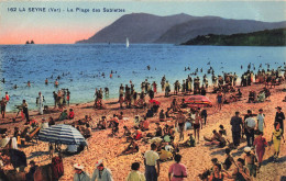 FRANCE - La Seyne - La Plage Des Sablettes - Animé - Carte Postale - La Seyne-sur-Mer