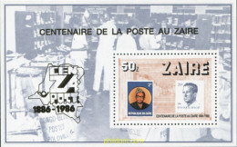 673219 MNH ZAIRE 1986 CENTENARIO DEL SELLO - Neufs