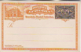 GUATEMALA. 1897/tres-centavos PS Card.. Unused. - Guatemala