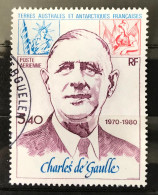 Timbre Oblitere Des Terres Australes Et Antarctiques Françaises De 1980 N° Y & T Pa 61 - Used Stamps