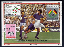 Bolivie Bloc Football CM 90 ** - 1990 – Italie