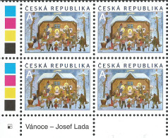 828 Czech Republic Lada's Christmas Holy Family 2014 - Neufs