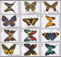 144377 MNH ANTILLAS HOLANDESAS 2003 MARIPOSAS - Antillas Holandesas