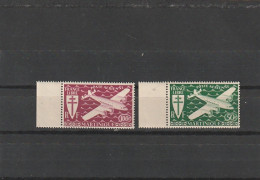 ///   FRANCE ///  MARTINIQUE  Poste Aérienne N° 4/5 **  Bords De Feuille  - Airmail