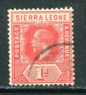 SIERRA LEONE- Y&T N°90- Oblitéré - Sierra Leona (...-1960)