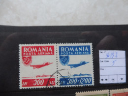 Roumanie Romana Romina 36/37 Pa PA Aero Poste Aerienne Used Gestempelt Oblitéré  Parfait Perfect - Used Stamps