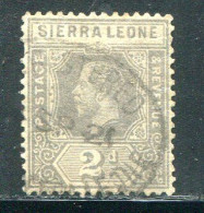 SIERRA LEONE- Y&T N°92- Oblitéré - Sierra Leona (...-1960)