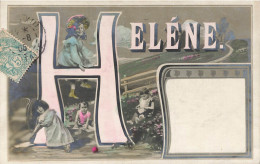 HELENE Hélène * CPA Carte Photo Art Nouveau Jugendstil * Prénom Name - Nombres
