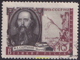 694917 USED UNION SOVIETICA 1958 EN HONOR A M. E. SALTYKOV CHTCHEDRINE (1826-1889) - Altri & Non Classificati