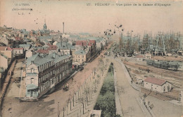 Fécamp * Vue Prise De La Caisse D'épargne * Gare Ligne Chemin De Fer - Fécamp