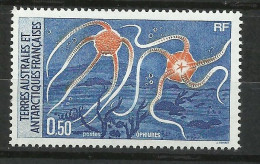 TAAF  N°  122 à 124  Faune Antartique  Gorfou Macaroni -Renne Et Ophiures  Neufs  * *   B/TB   Voir Scans  Soldé  ! ! ! - Unused Stamps