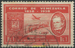 695407 USED VENEZUELA 1959 CENTENARIO DEL SELLO VENEZOLANO - Venezuela