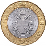 VATICANO GIOVANNI PAOLO II  1000 Lire ANNO 1998 - Vatican