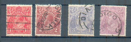 B 193 - AUSTRALIE - YT 37-38-39-41 ° Obli - Used Stamps