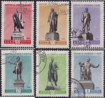 695729 USED UNION SOVIETICA 1959 MONUMENTO A RUSOS CELEBRES - Otros & Sin Clasificación