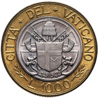 VATICANO GIOVANNI PAOLO II  1000 Lire ANNO 1997 - Vatican