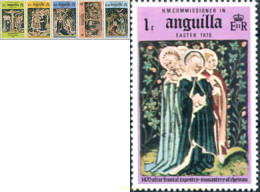 282358 MNH ANGUILLA 1976 PASCUA - Anguilla (1968-...)