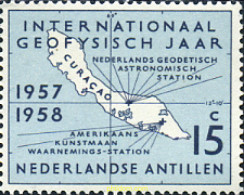282874 MNH ANTILLAS HOLANDESAS 1957 AÑO GEOFISICO INTERNACIONAL - Antillas Holandesas