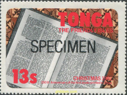 695929 MNH TONGA 1981 NAVIDAD, 150 ANIVERSARIO DE LOS PRIMEROS LIBROS IMPRESOS EN TONGA - Tonga (1970-...)