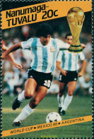 695939 MNH TUVALU. Nanumaga 1986 COPA DEL MUNDO DE FUTBOL. MEXICO-86 - Tuvalu