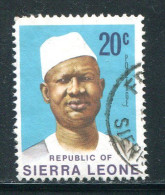 SIERRA LEONE- Y&T N°394- Oblitéré - Sierra Leone (1961-...)