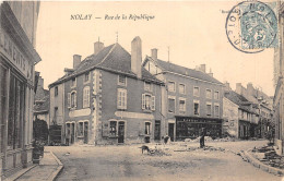 21-NOLAY- RUE DE LA REPUBLIQUE - Autres & Non Classés