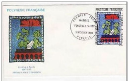 FDC Polynésie PA 1980 Matisse Fenetre à Tahiti. - FDC