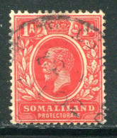 SOMALILAND- Y&T N°57- Oblitéré - Somaliland (Protectoraat ...-1959)