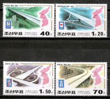 Korea North 2001 Corea / Roads MNH Carreteras Strassen Routes / Hw72  34-3 - Otros & Sin Clasificación