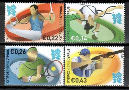 Cyprus 2012 Chipre / Olympic Games London MNH Juegos Olímpicos Londres Olympische Spiele / Cu10923  C5-28 - Zomer 2012: Londen