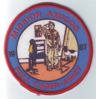 B 25 - 45 USA Scout Badge - Fall Camp-Away - 1987 - Pfadfinder-Bewegung