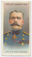 CT 00 - 16 UNITED KINGDOM, Late F.M. Horatio Herbert Kitchener, Allied Army Leader - Old Wills's Cigarettes - 68/35 Mm - Wills