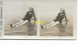 Photo Stéréo, Les Jolies Baigneuses, N° 8, Collection Paris-Stéréo, Mode, Maillots De Bain ... - Photos Stéréoscopiques