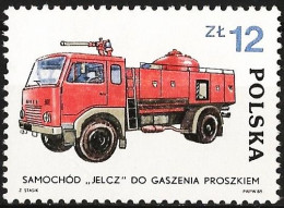 Poland 1985 - Mi 2963 - YT 2775 ( Fire Engine "Jelcz" ) MNG - Ongebruikt