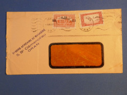 DK 17  ALGERIE    BELLE LETTRE  FENETRE  1939 ORAN A TROYES FRANCE +TP SURCHARGES+++AFF. INTERESSANT+ - Briefe U. Dokumente