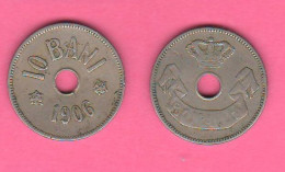 Romania 10 Bani 1906 Romanie Nickel Coin - Rumania