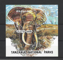 Tanzania 1993 Elephant S/S Y.T. BF 221 (0) - Tanzania (1964-...)