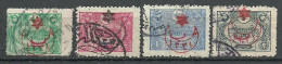 Turkey; 1915 Overprinted War Issue Stamps (Complete Set) - Oblitérés