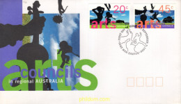 715689 MNH AUSTRALIA 1996 CENTENARIO DE LOS CONSEJOS DE ARTE - Nuevos