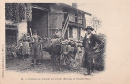 ENVIRONS DE PONT DE VAUX                  BRESSANS SE RENDANT AU TRAVAIL            PRECURSEUR - Pont-de-Vaux