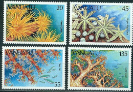 VANUATU, Faune Marine Yvert N°747/50. MNH,** Neuf Sans Charnière - Mundo Aquatico