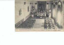 Gijzegem:Institut Des Soeurs De St Vincent De Paul à Gysegem -La Chapelle Des Enfants De Marie - Aalst