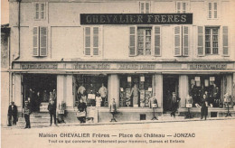 Jonzac * Maison CHEVALIER Frères Place Du Château * Vêtements Confections Nouveautés * Mode Magasin Commerce - Jonzac